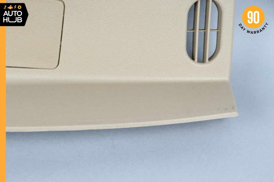 06-13 Mercedes W251 R350 R500 R63 AMG Dash Board Trim Panel Right Side Beige OEM - Image 3 of 4