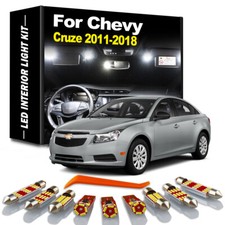 Canbus Led Interior Light Bulb Kit For Chevrolet Cruze 2011-2018 Car Accessories Canbus Led Interior Light Bulb Kit For Chevrolet Cruze 2011-2018 Car Accessories