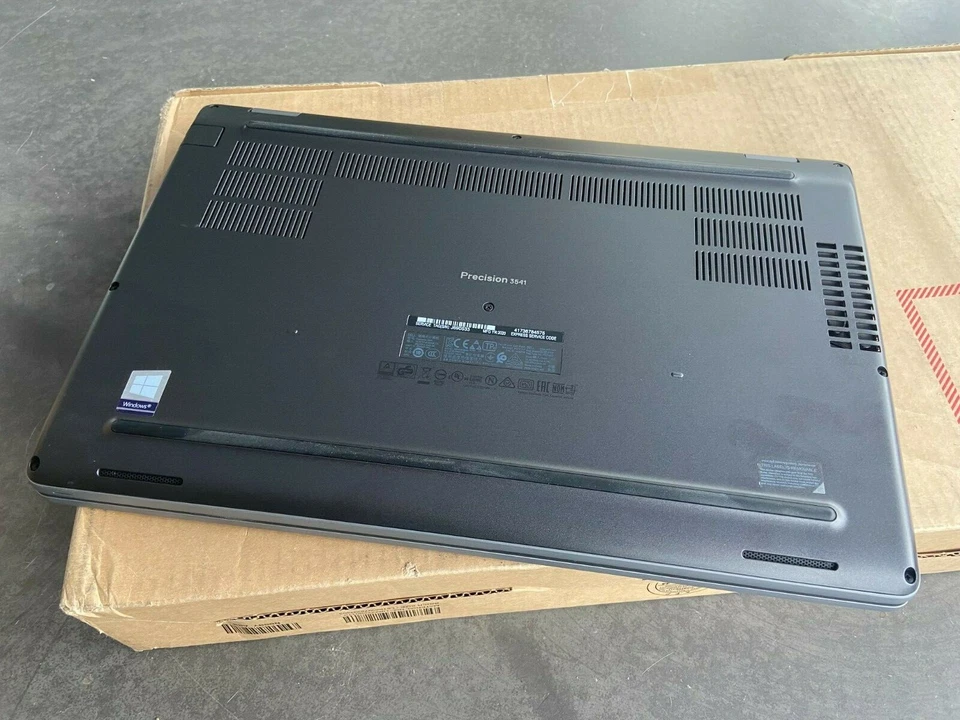 Laptop Dell Precision 3541 Core i7 9850H 16GB RAM 1TB SSD FHD NVidia Quadro P620 - Bild 4 von 4