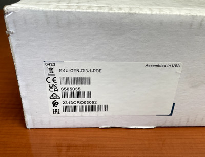 Crestron CEN-CI3-1 POE 3-Series Card Interface Chassis New Open Box 6505835