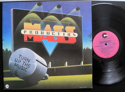 Mass Production Lp | Turn up to the Music | COT 50784 | Near Mint Sehr gut