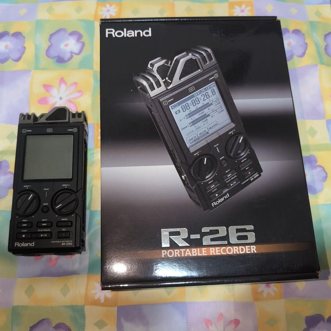 Used Roland R-26 Portable Recorder 6-Channel Digital Field