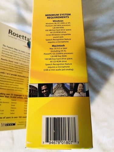 Rosetta Stone LEARN FRENCH Levels 1 + 2 - Picture 6 of 6