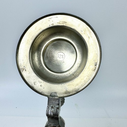 Stein Beyer tedesco in latta con coperchio e dipinto a mano vintage - Foto 8 di 9