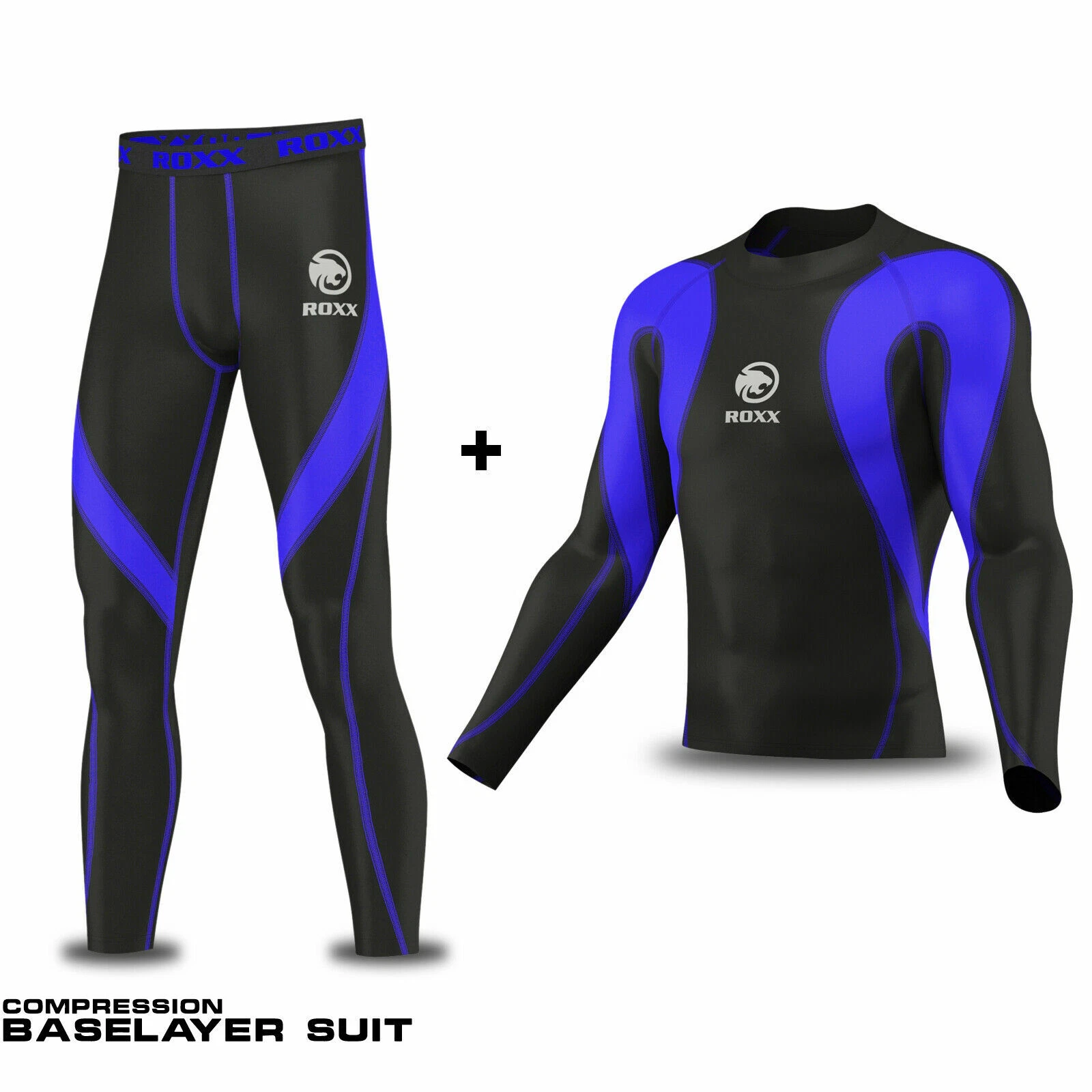 Compression Base layers Rash Guard suite Under wear Top Skins ROXX Sports