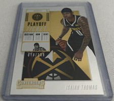 2018-19 Contenders Basketball Isaiah Thomas Denver Nuggets Playoff Ticket #d 199