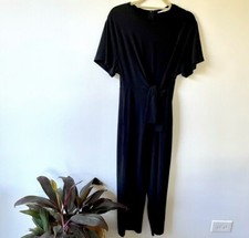 XS Black Mango Jumpsuit