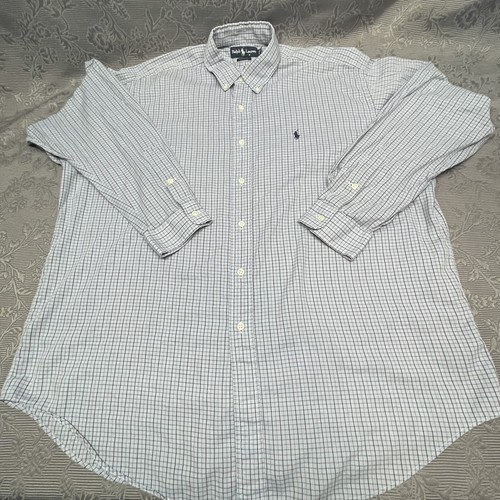 Ralph Lauren Blake Multicolored Check Long Sleeve Button Down Shirt - XL - Bild 10 von 12