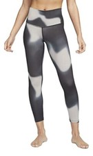 Nike Womens Dri Fit 7/8 High Rise Leggings Black Gradiant Sz Medium DM7015 070