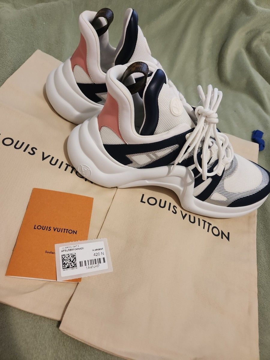 Louis Vuitton Archlight Sneaker Argent Size 42 New With Box
