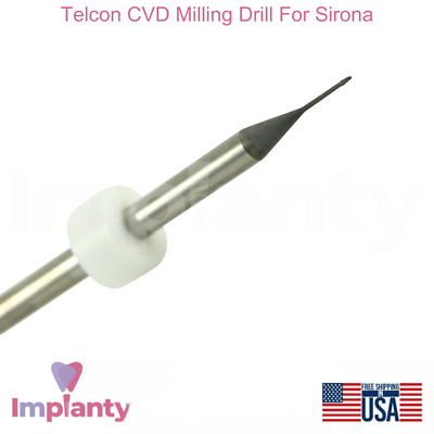 Telcon CVD Milling Zirconia & Ceramics High-precision Dental Drills for Sirona