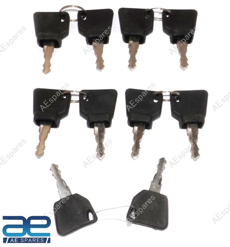 Pour Les Pièces Jcb 3CX Clés D'Ignition 10 Pcs Numéro De Pièce 701/45501 ECS - Afbeelding 2 van 6