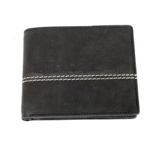 Leather Materials Crafted Black Color Wallet Stylish Gift for Men Pack of 3