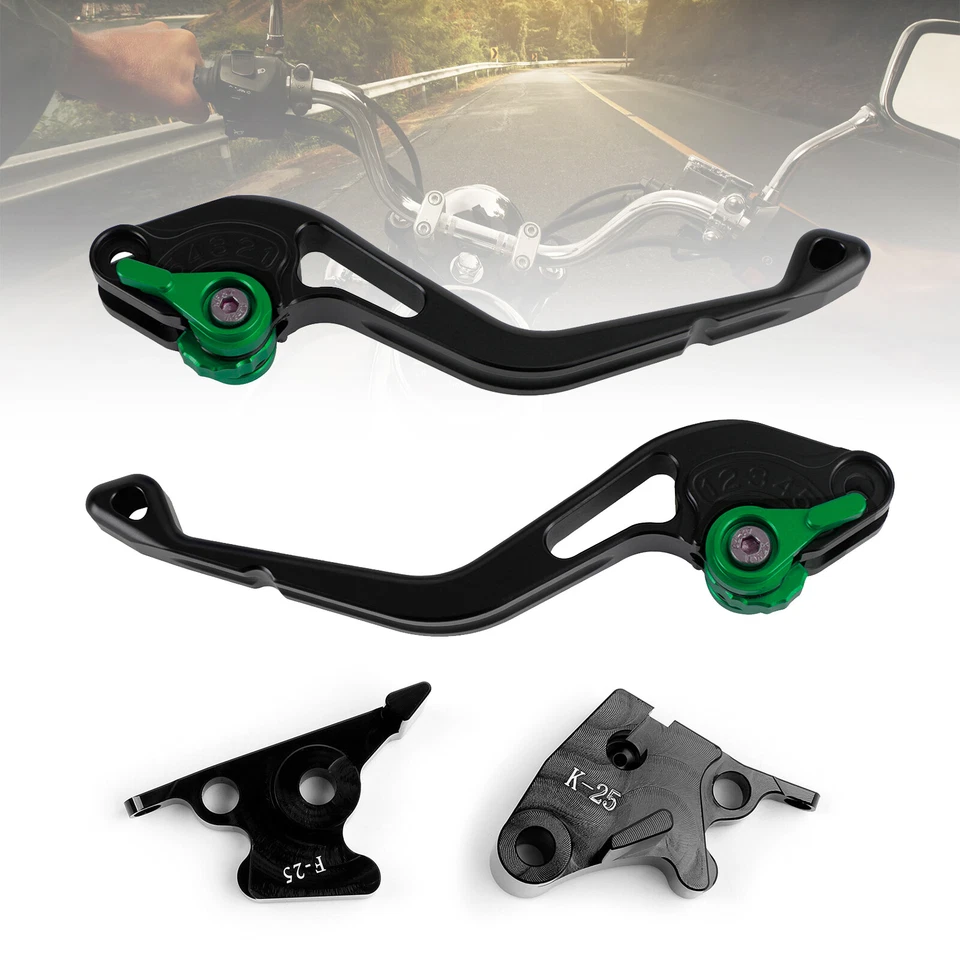 NEW Short Clutch Brake Lever fit for Kawasaki Ninja 250R 400 /Z300 Z250SL #3 Foto 3 de 4