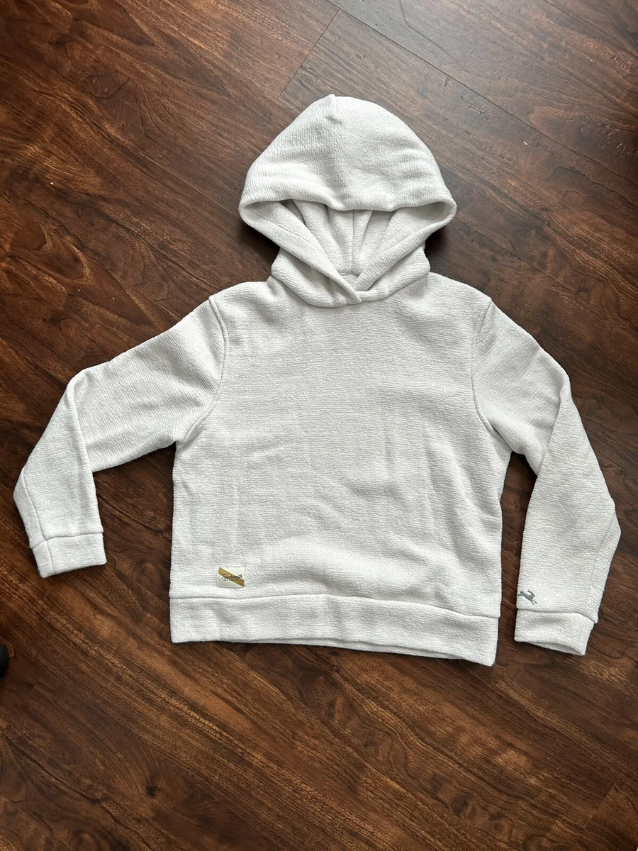 Cream wool hoodie sale