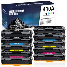 1-10x Toner für HP CF410A  Color LaserJet Pro MFP M477fnw M477fdn M477fdw M452dw