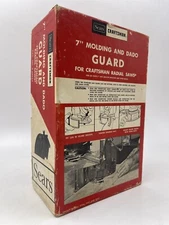 Vintage Sears CRAFTSMAN 7” Molding And Dado Guard For Radial Saws 9-29524
