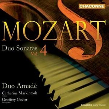 Catherine Mackintosh, Geoffrey Govier - Mozart: Duo Sonatas Vol. 4