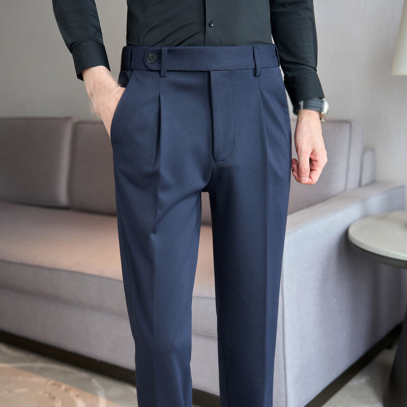 men's fashion dress pants Toimothcn Jlfkng Mens Stretch Slim Fit Pants Classic Business Formal Trousers For Men Suitable For Sports, Men's, Size: 30, Beige Just another reason for you to make this dress pant yours. Men's Dress Pants | Dress
