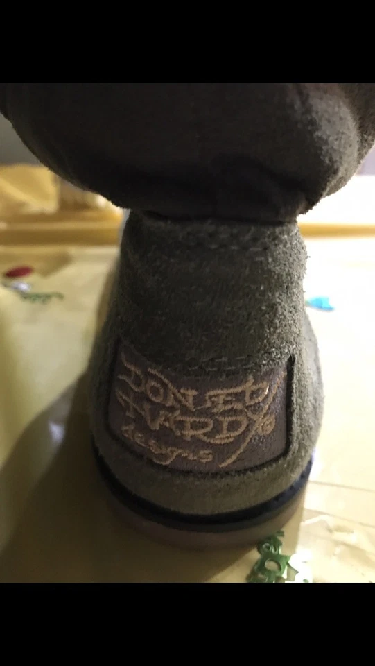 Botas unisex Don Ed Hardy Designs Christian Audigier niños talla 2 #038-029868 Foto 4 de 4