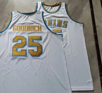 Throwback Stumpy 25 Basketball Jersey Student All Stitched White Custom