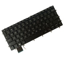 US Black Backlit Keyboard for Dell XPS 13 9380 9380-7660SLV-PUS P82G 03CM18
