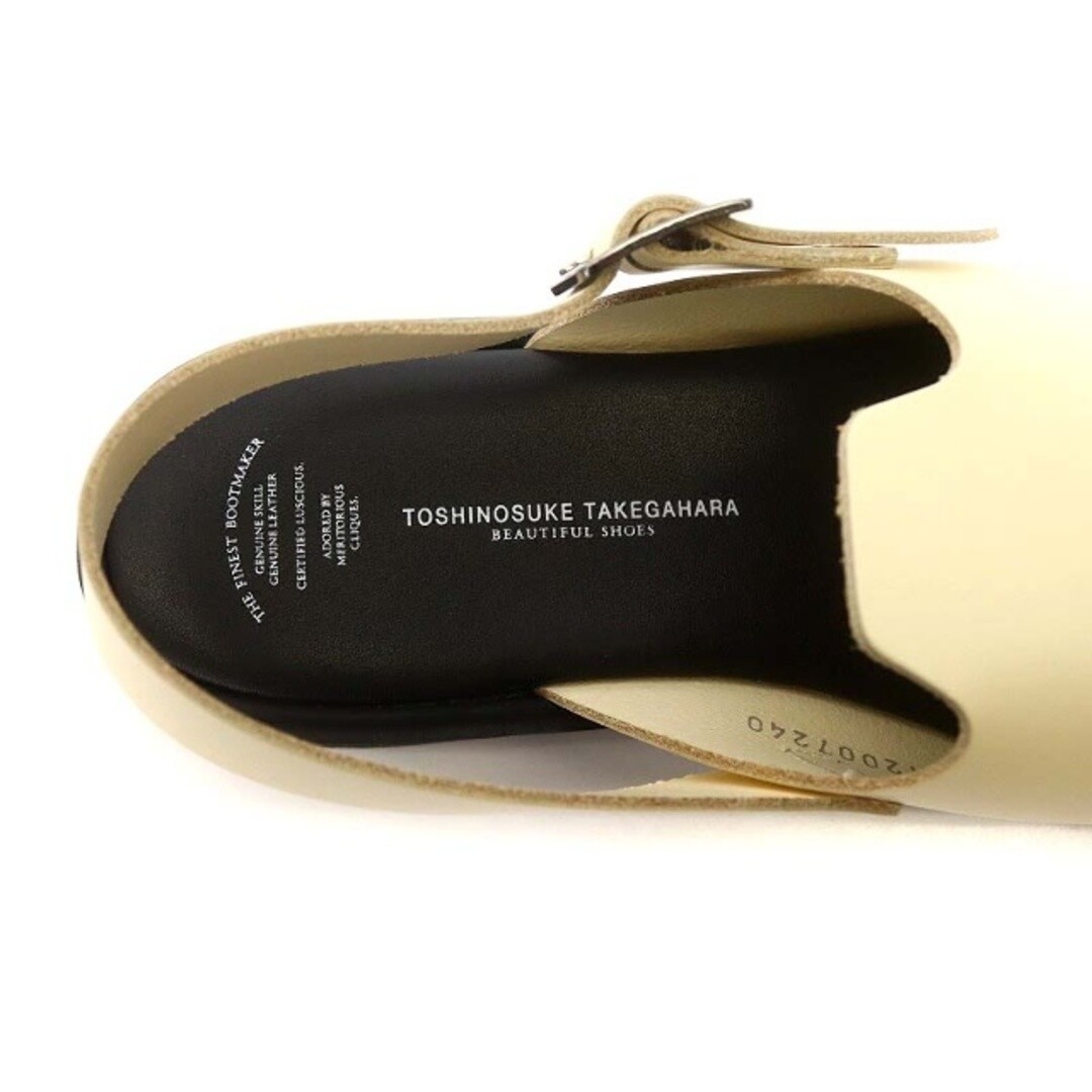 TOSHINOSUKE TAKEGAHARA BEAUTIFUL SHOES S SANDALS GLOXI CUT TOSHINOSUKE TAKEGAHARA BEAUTIFUL SHOES S SANDALS GLOXI CUT