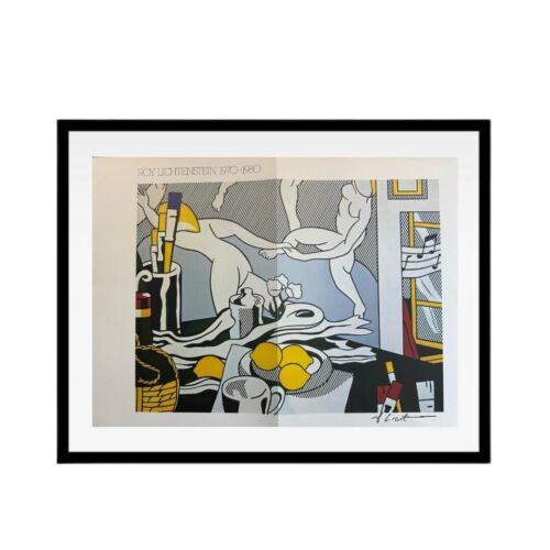 Roy Lichtenstein Signed Print - Roy Lichtenstein 1970- Limited Edition,Pop Art - Afbeelding 1 van 9