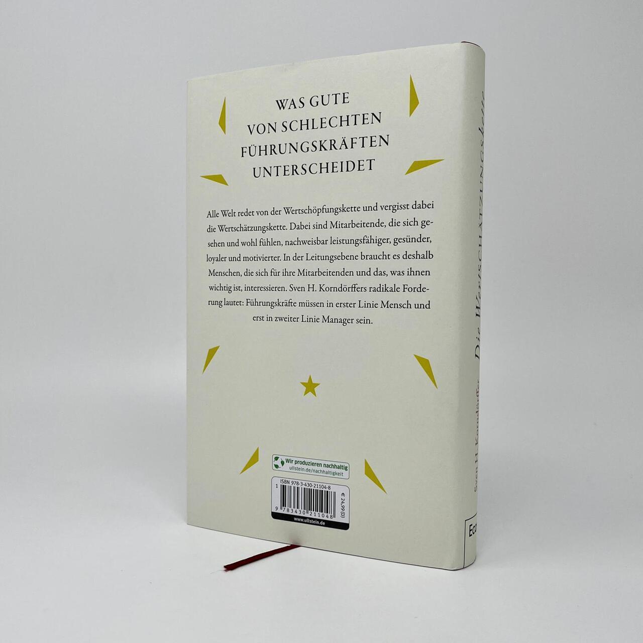 Thumbnail - Die Wertschätzungskette Sven H. Korndörffer 9783430211048