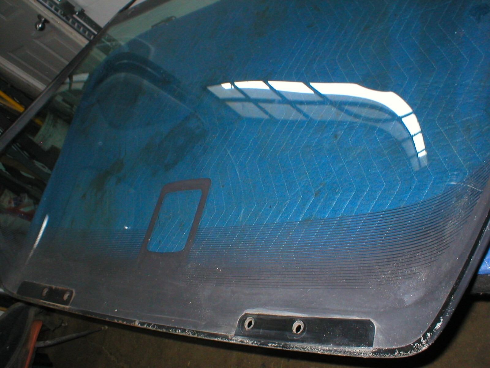 1982-92 CAMARO FIREBIRD ORIGINAL GM REAR HATCH GLASS W/O DEFROSTER GRID ...