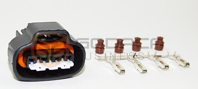 1x Connector 4-way for Toyota Distributor Sensor 90980-11150 w/out wire