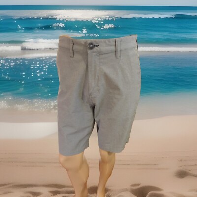 Billabong Shorts Flat Front 32 W X 9.5 21  Hybrid Crossfire Recycler 5 Pocket