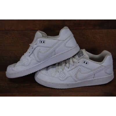 Nike Son of Force GS 615153-109 Triple White Sneakers Shoes Size