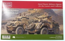 WW2V20037 1/72 WW2 British Humber Armoured Car Plastic Soldier Company NEW WW2 
