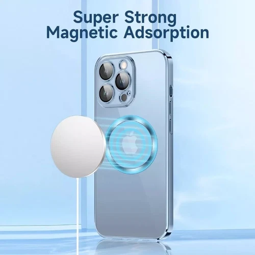 Etui na Apple iPhone 16 15 14 13 12 Pro Max odporne na wstrząsy magnetyczne silikonowe etui - Zdjęcie 15 z 30