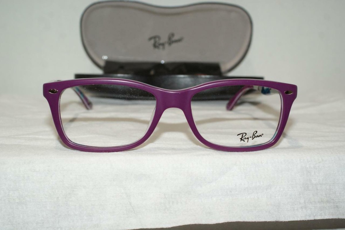 Ray-Ban Purple Eyeglasses RB5228 Eyeglasses Ray-Ban RB5228 Optics | Free Shipping | Glasses.com® main image 2