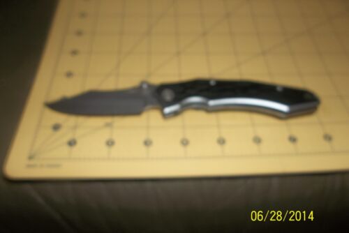 MTECH M TECH USA FOLDING BLADE POCKET KNIFE 440 STEEL USA DESIGN Tribal  HANDLE - Afbeelding 1 van 11