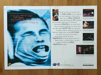 Solar Eclipse Sega Saturn 1995 Vintage Print Ad/Poster Official ...