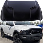Fit 2009 - 2022 Dodge Ram 1500 Hood Aluminum with Scoops CH1230314