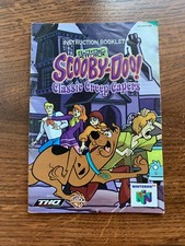 Scooby Doo Classic Creep Capers N64 Nintendo 64 Instruction Manual Only