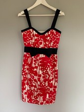 Coast Floral Shift Dress with Bow UK 10 Occasion Races Wedding