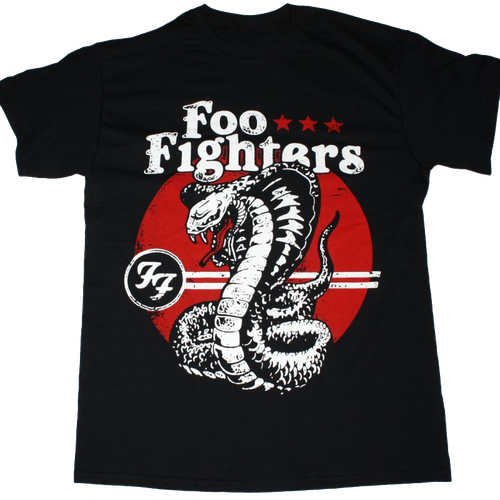 FOO FIGHTERS COBRA NEW T-SHIRT | eBay