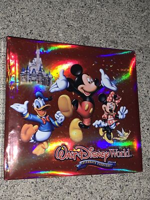 RARE & NEW Photo Album MICKEY MINNIE MOUSE Cinderella Walt Disney