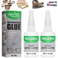 2× Multifunctional Welding High-Strength Oily Glue-Uniglue Universal Super Glue