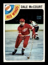 1978 Topps Hockey #132 Dale McCourt NM/MT *d4