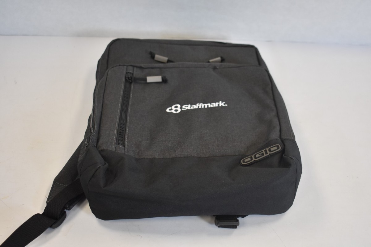 OGIO Laptop Notebook Backpack Black Grey 100331-3 Gray Branded