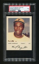 MANNY SANGUILLEN 1971 PITTSBURGH PIRATES AUTOGRAPH CARDS - PSA 7 NM