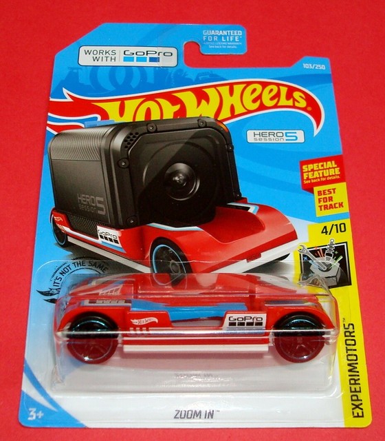 🚗 Hot Wheels Experimotors 103/250 Zoom In GoPro Edition Hero Session 5