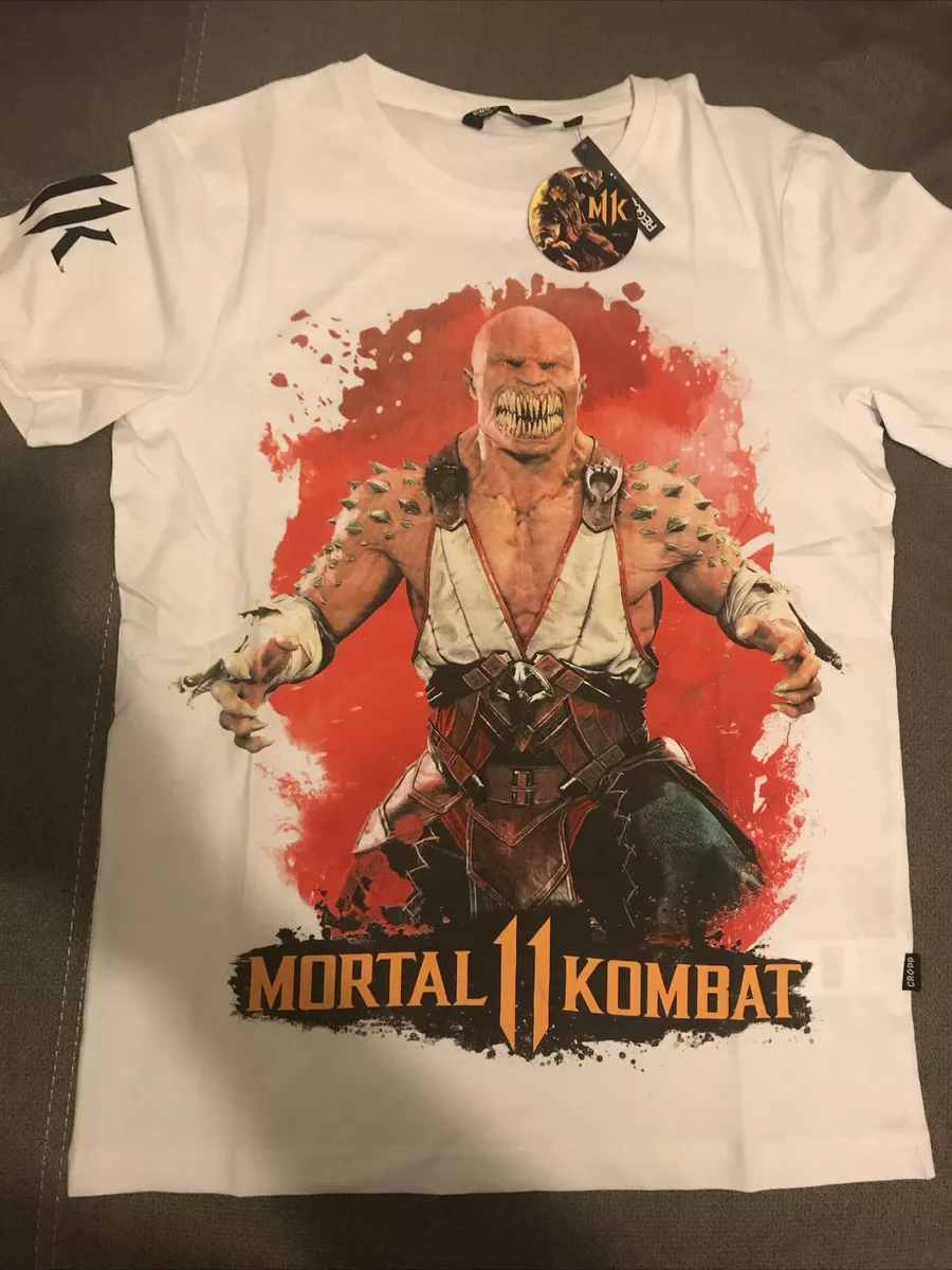 Mortal Kombat 11 Baraka T-Shirt White Rare Size S New