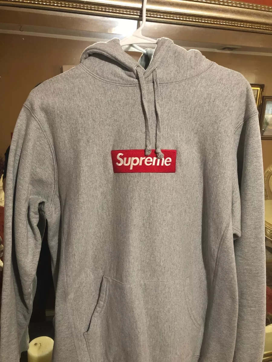 Supreme Red Box-Logo Hoodie (FW16)